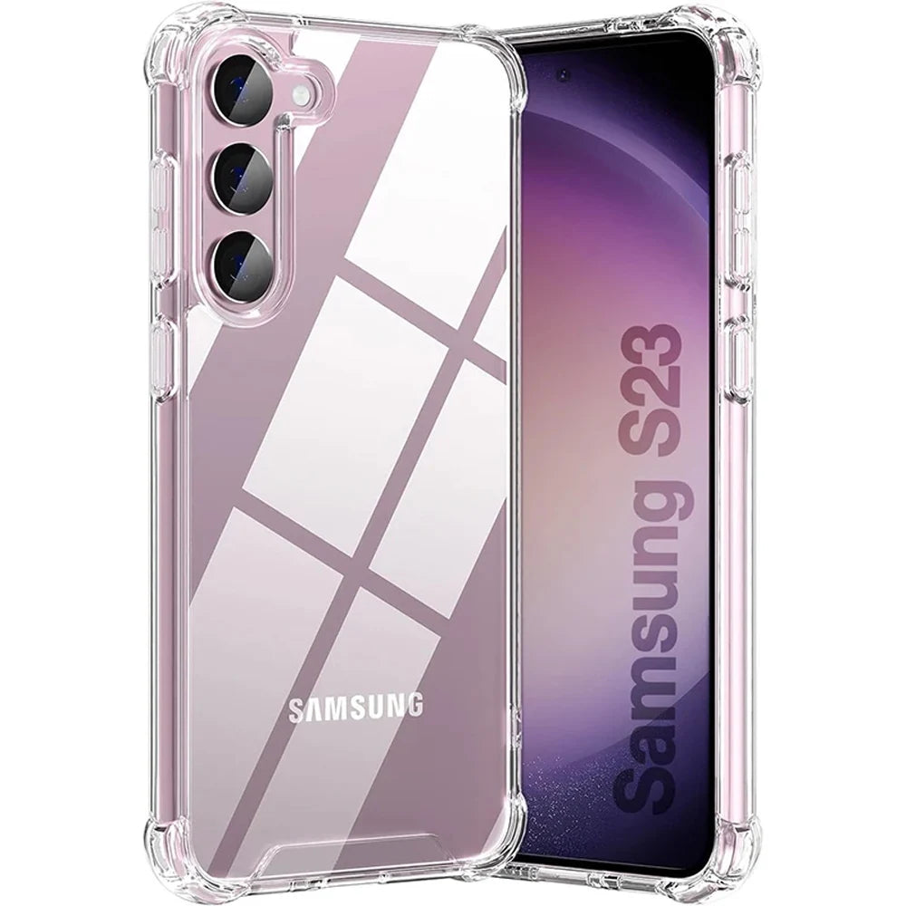 Durchsichtige Schutzhülle für dein Samsung Smartphone